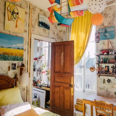 La Louis, Maison D'hotes, Vue Frühstückspension Lion-sur-Mer